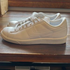 White Nike sneakers